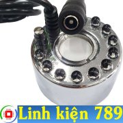 Động cơ phun sương SIÊU ÂM  24VDC 12 LED màng 20mm
